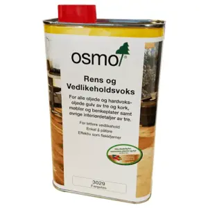 Osmo Rens & Vedlikeholdsvoks 3029 Klar 1 liter