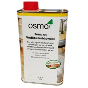 Osmo Rens & Vedlikeholdsvoks 3087 Hvit 1 Liter
