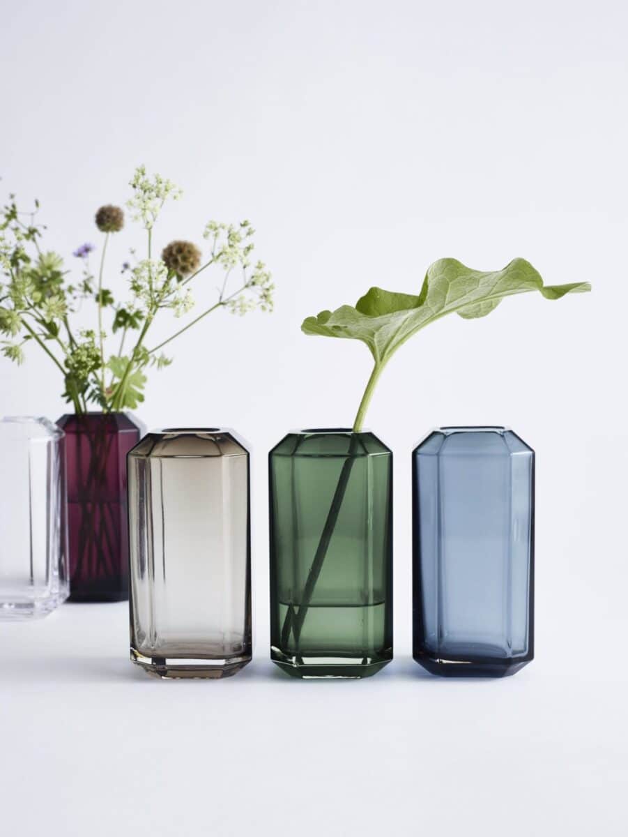 Louise Roe Jewel Vase Blue Liten