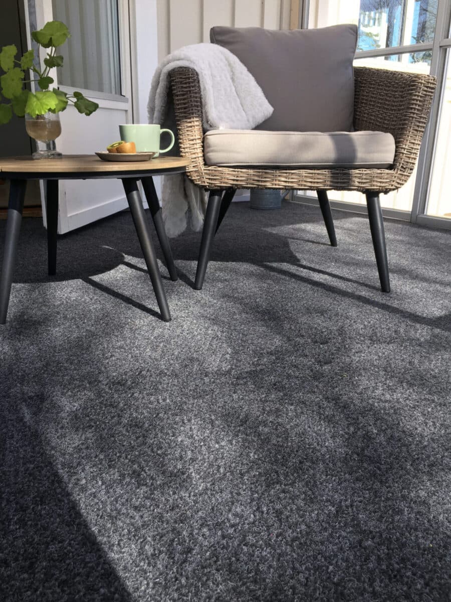 Terrasseteppe Grønn 200cm