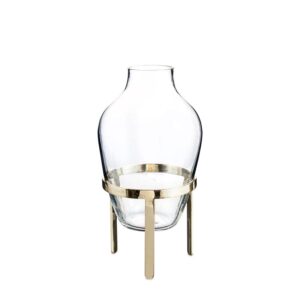 Nordstjerne Adorn Vase, Small Glossy Brass