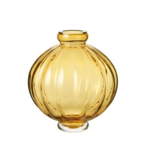 Louise Roe Balloon Vase Amber H25cm
