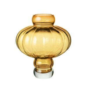 Louise Roe Balloon Vase Amber H40cm