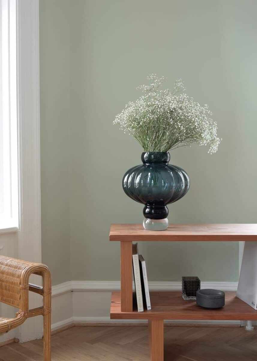 Louise Roe Balloon Vase Blue H40cm