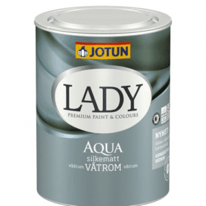 Lady Aqua - Våtromsmaling