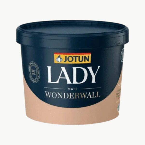 Lady Wonderwall - Silkematt veggmaling