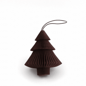 Nordstjerne Julepynt Ornament Tree Dark Red