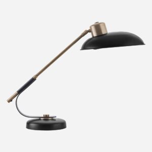 House Doctor Bordlampe, Art Deco, Svart