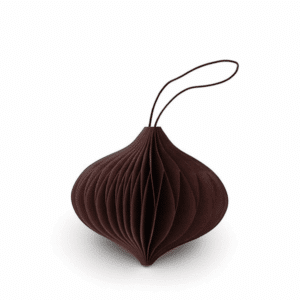 Nordstjerne Julepynt Ornament Onion Dark Red