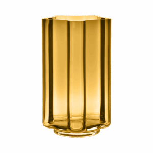 Louise Roe Funki Vase Rounded Amber H34cm