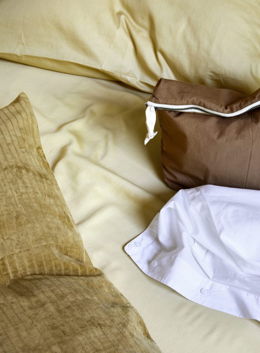 Høie Una Brent Gul, Velour Hotellputetrekk