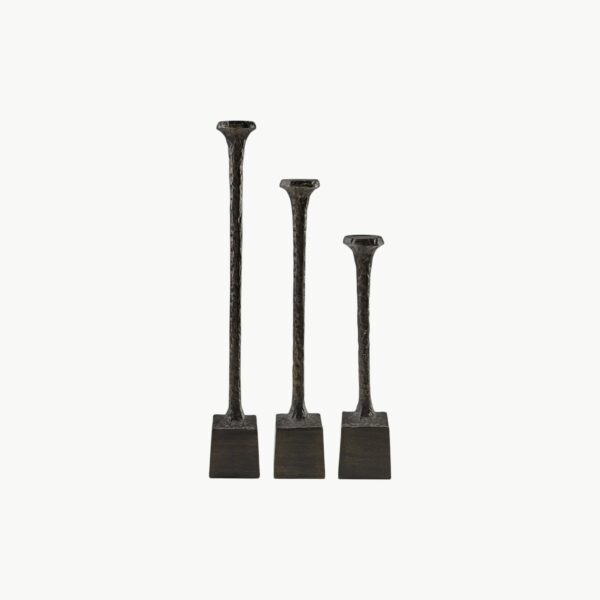 Candela Lysestaker Antikk Bronse 3-set