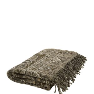 Artwood Eroz Paisley Pledd, Brown - Bilde 1