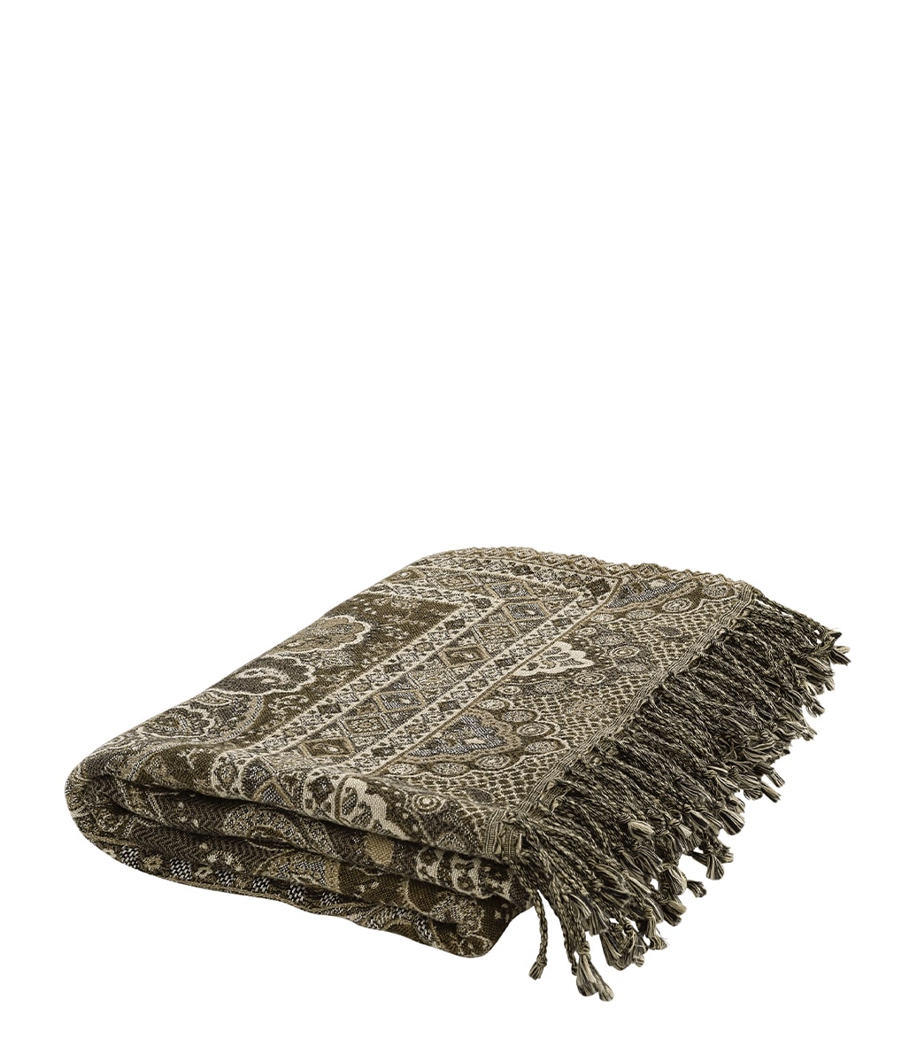 Artwood Eroz Paisley Pledd, Brown - Bilde 1