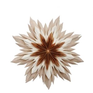 Watt & Veke Marta Julestjerne Brun 60 cm