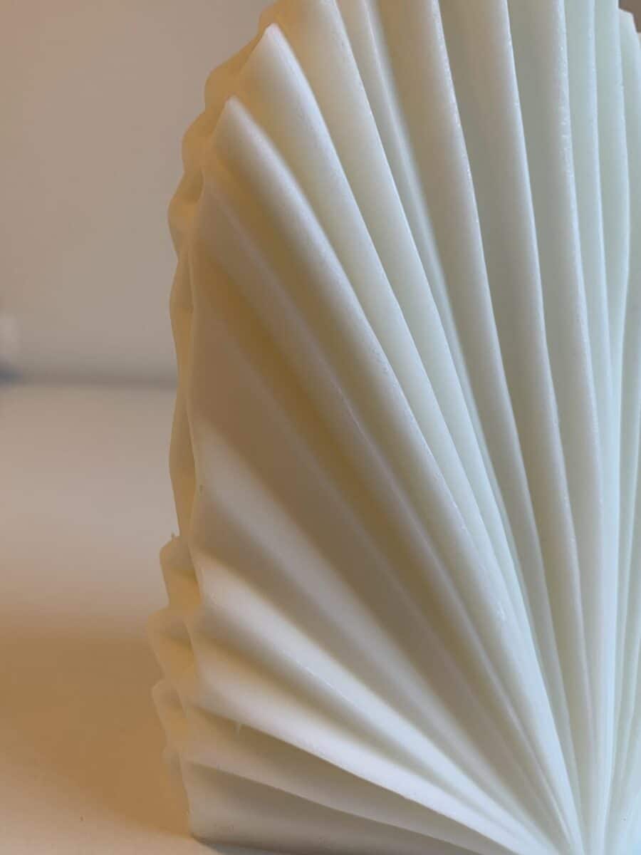 The Palm Candle Offwhite