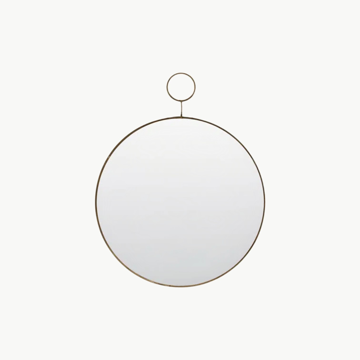 Speil, The Loop, Messing 32cm - Bilde 1