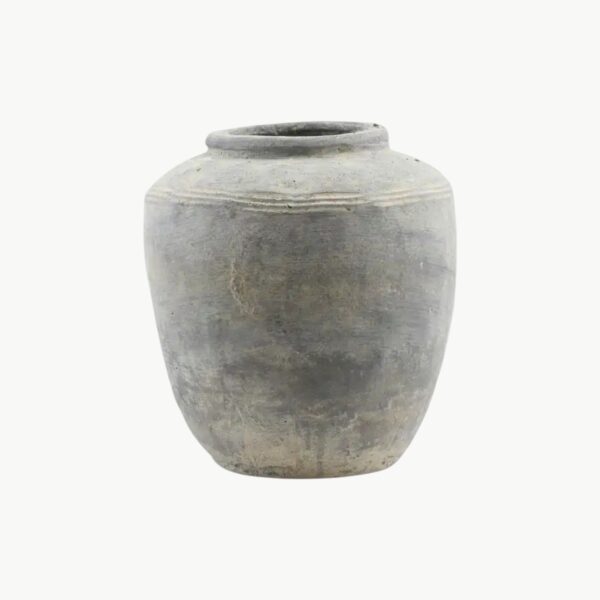 Vase Rustik, Betong H27cm