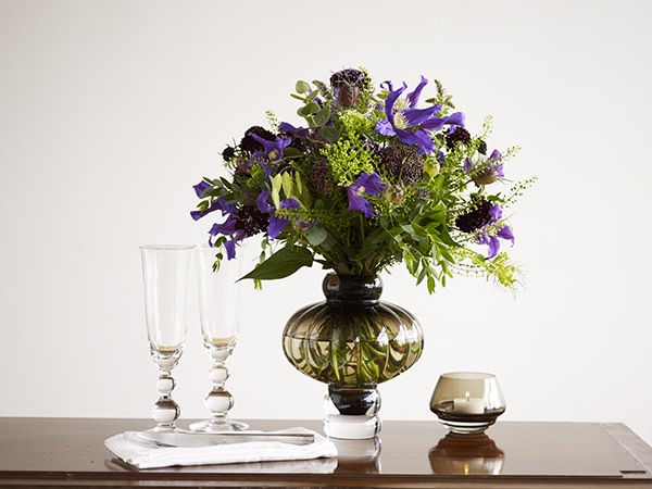 Louise Roe Balloon Vase Smoke H20cm - Bilde 2