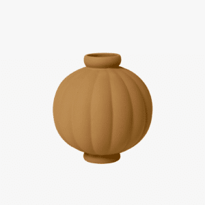Louise Roe Balloon Vase 01 Ocker 25cm