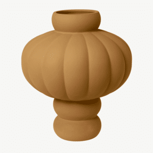 Louise Roe Balloon Vase 03 Ocker 40cm