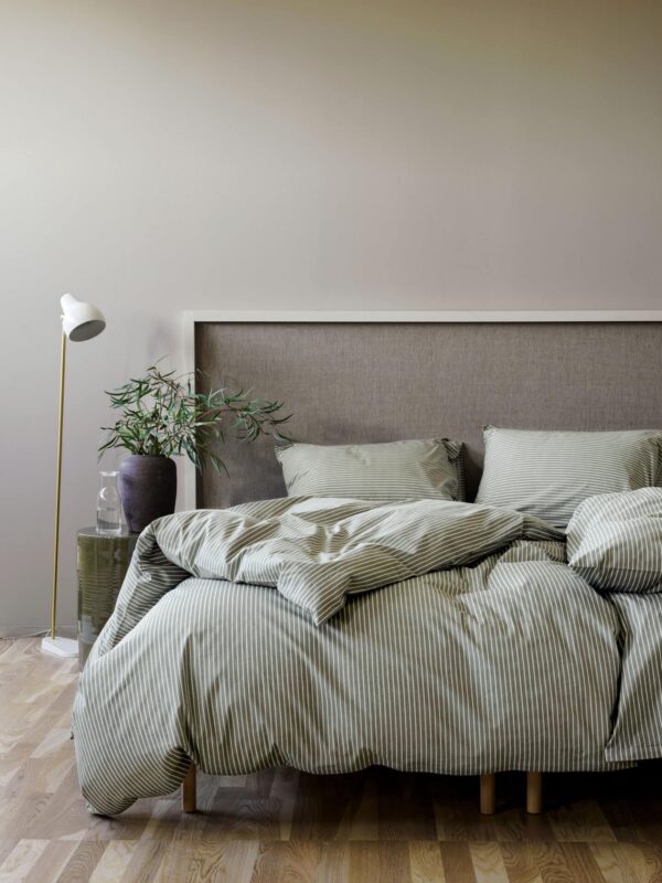 Høie Nordisk Grønn Ekstra Fin Bomull Sengesett - Bilde 2