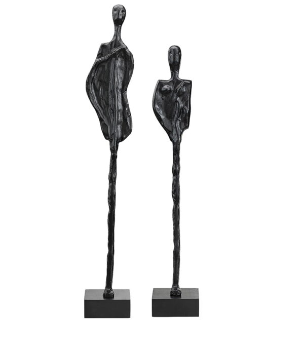 Artwood La Coppia Statue 2-sett Black - Bilde 1