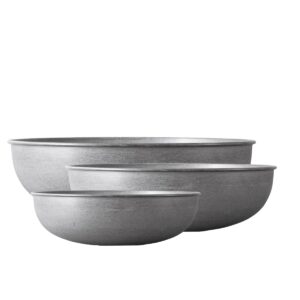 Out Bowl 3-set, Light Grey