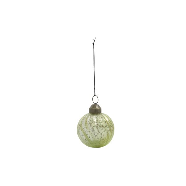 House Doctor Julekule Twist Matt Gull Ø8cm - Bilde 1