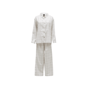 Høie Føniks Pysjamas Flanell Offwhite