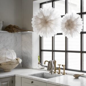 Watt & Veke Lotus Julestjerne Hvit 60 cm - Bilde 4