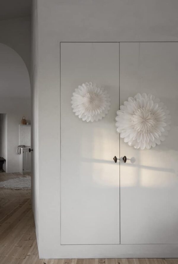 Watt & Veke Lotus Julestjerne Hvit 60 cm - Bilde 3