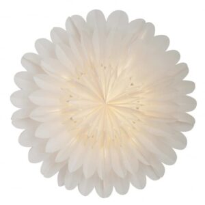Watt & Veke Lotus Julestjerne Hvit 60 cm - Bilde 2