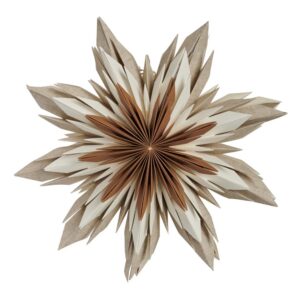 Watt & Veke Marta Julestjerne Brun 44 cm