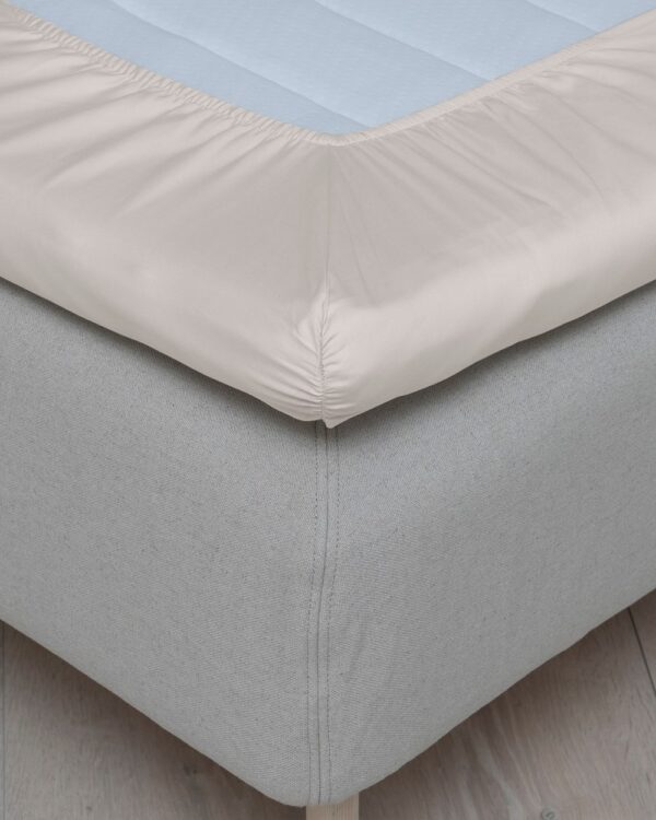 Høie Konvoluttlaken Sateng Lys Beige - Bilde 2