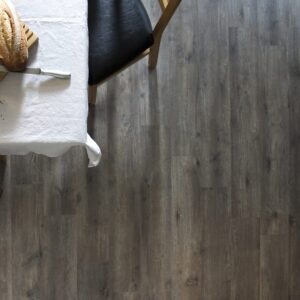 Klikkvinylgulv med kork | "Maxwear Eik Dusk"