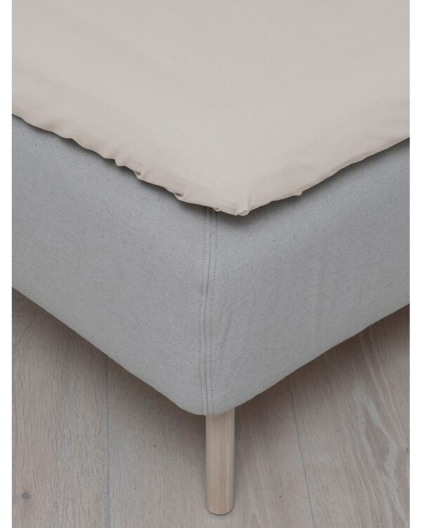 Høie Jerseylaken, Lys Beige - Bilde 2