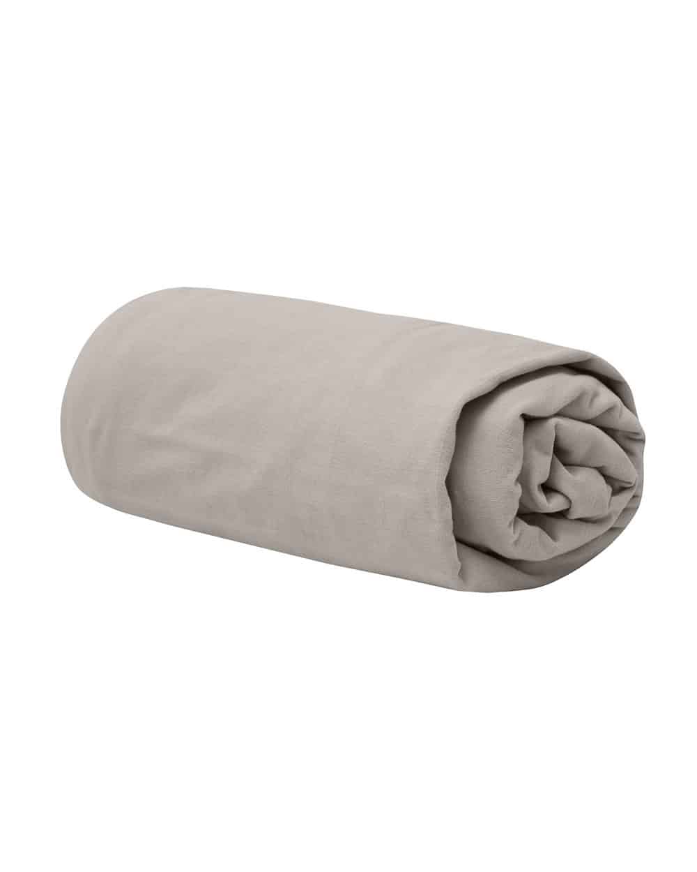 Høie Jerseylaken, Lys Beige - Bilde 4