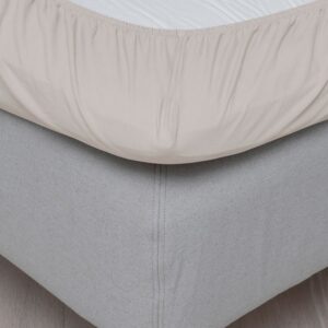 Høie Jerseylaken, Lys Beige - Bilde 3