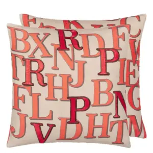 John Derian Alphabet Parchment Pute