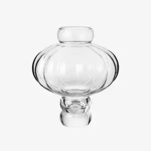 Louise Roe Balloon Vase Clear H30cm