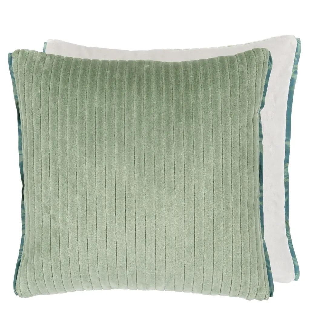 Designers Guild Cord Antique Jade Pute 43x43cm - Bilde 2