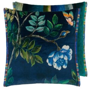 Designers Guild Porcelaine de Chine Indigo Pute 55x55cm - Bilde 2