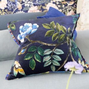 Designers Guild Porcelaine de Chine Indigo Pute 55x55cm - Bilde 4