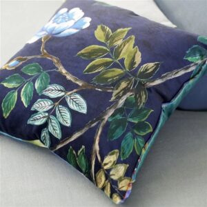Designers Guild Porcelaine de Chine Indigo Pute 55x55cm - Bilde 5
