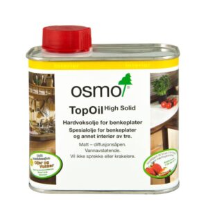 Osmo TopOil 3068 For Benkeplater, Naturell Matt (Svak hvit)