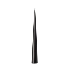 Ester & Erik Kjeglelys 25cm no. 75 Raw Black Matt