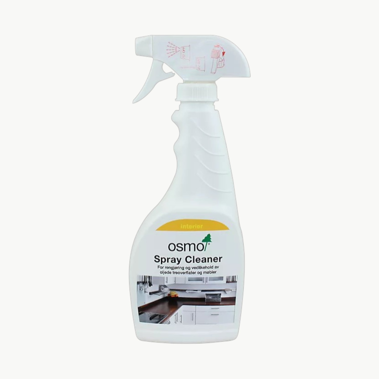 Osmo Rengjøringsspray 8026 Spray Cleaner 500 ml for rengjøring av treoverflater