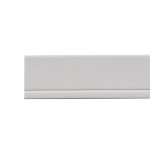 Fotlist PVC m/tape 50mm Lysgrå