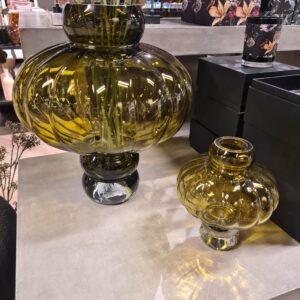 Louise Roe Balloon Vase Olive H20cm - Bilde 3
